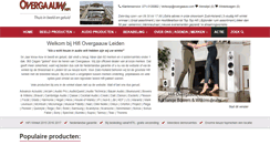 Desktop Screenshot of overgaauw.com